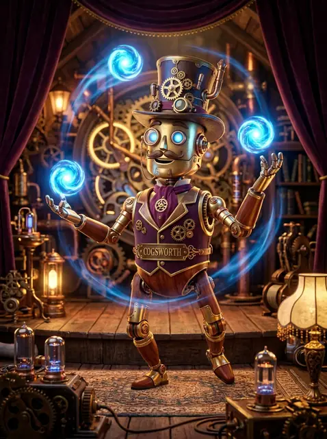 Cogsworth the Automaton